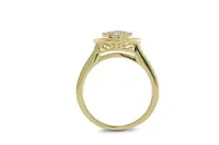 14K Yellow Gold 0.46CTW Bridal Set