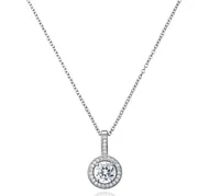 Crislu Micro Pave Brilliant Pendant