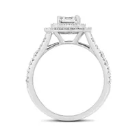 14K White Gold 1.00CTW Bridal Ring