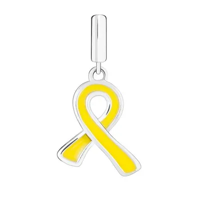 Chamilia Sterling Silver Yellow Ribbon