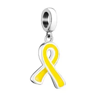 Chamilia Sterling Silver Yellow Ribbon