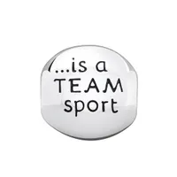 Chamilia Sterling Silver Life Is a Team Sport