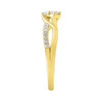 10K Yellow Gold 0.33CTW Everlove Ring