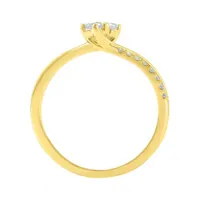 10K Yellow Gold 0.33CTW Everlove Ring