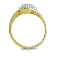 10K Yellow Gold 0.45CTW Everlove Ring