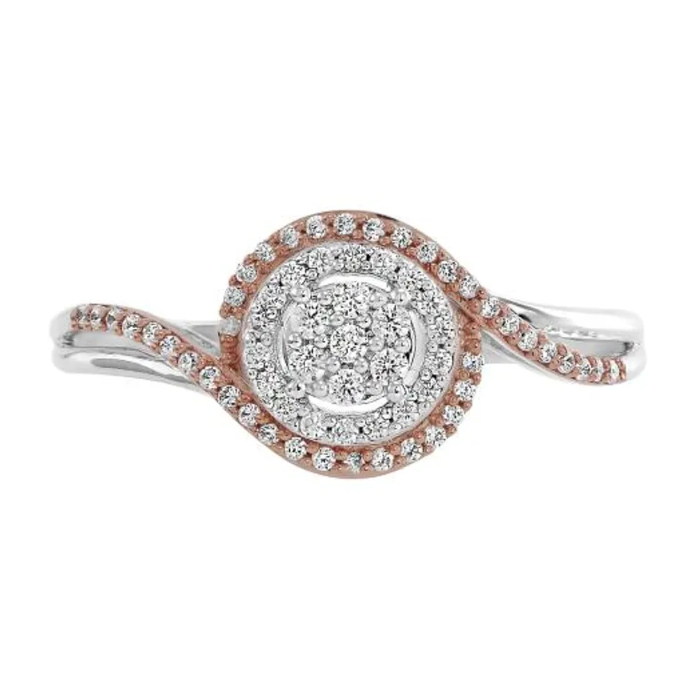 Rose Gold 0.22CTW Fashion Ring