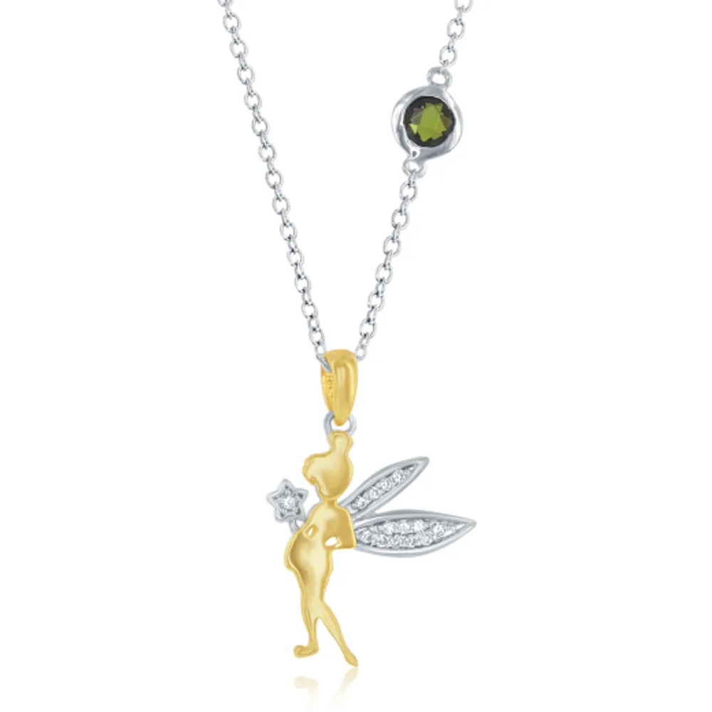 Enchanted Disney Tinker Bell 0.05CTW Pendant