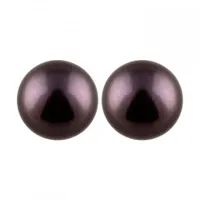 Large Pearl Stud Earrings