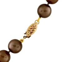 Chocolate Pearl Necklace