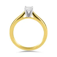 14K Gold Serenade 0.23CT Solitaire Engagement Ring