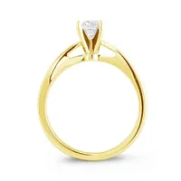 14K Yellow Gold Serenade 0.40CTW Solitaire Engagement Ring