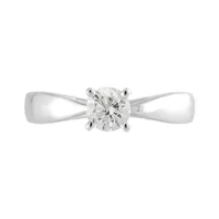 14K Gold Serenade 0.58CT Solitaire Engagement Ring