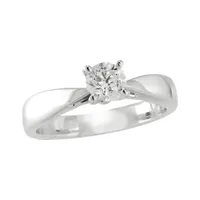 14K Gold Serenade 0.58CT Solitaire Engagement Ring