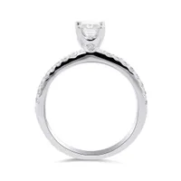 Charmed By Richard Calder 14K White Gold 0.74CTW Diamond Bridal Ring