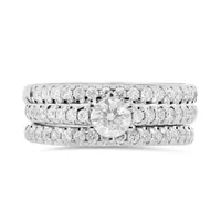 Charmed By Richard Calder 14K White Gold Wedding Band