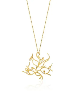 Enchanted Disney Beauty and The Beast Tree of Life Branch Pendant