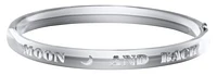 Children's Sterling Silver "I Luv U 2 The Moon & Back" Bangle