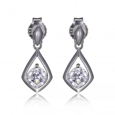Elle "Promise" Cubic Zirconia Drop Earrings