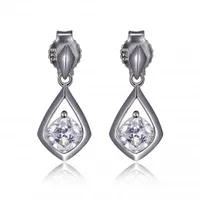 Elle "Promise" Cubic Zirconia Drop Earrings