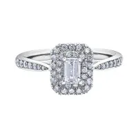 Glacier Fire Canadian Diamond 0.71CTW White Gold Bridal Ring