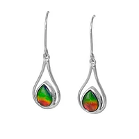 KORITE NAOMI Sterling Silver Ammolite Earrings