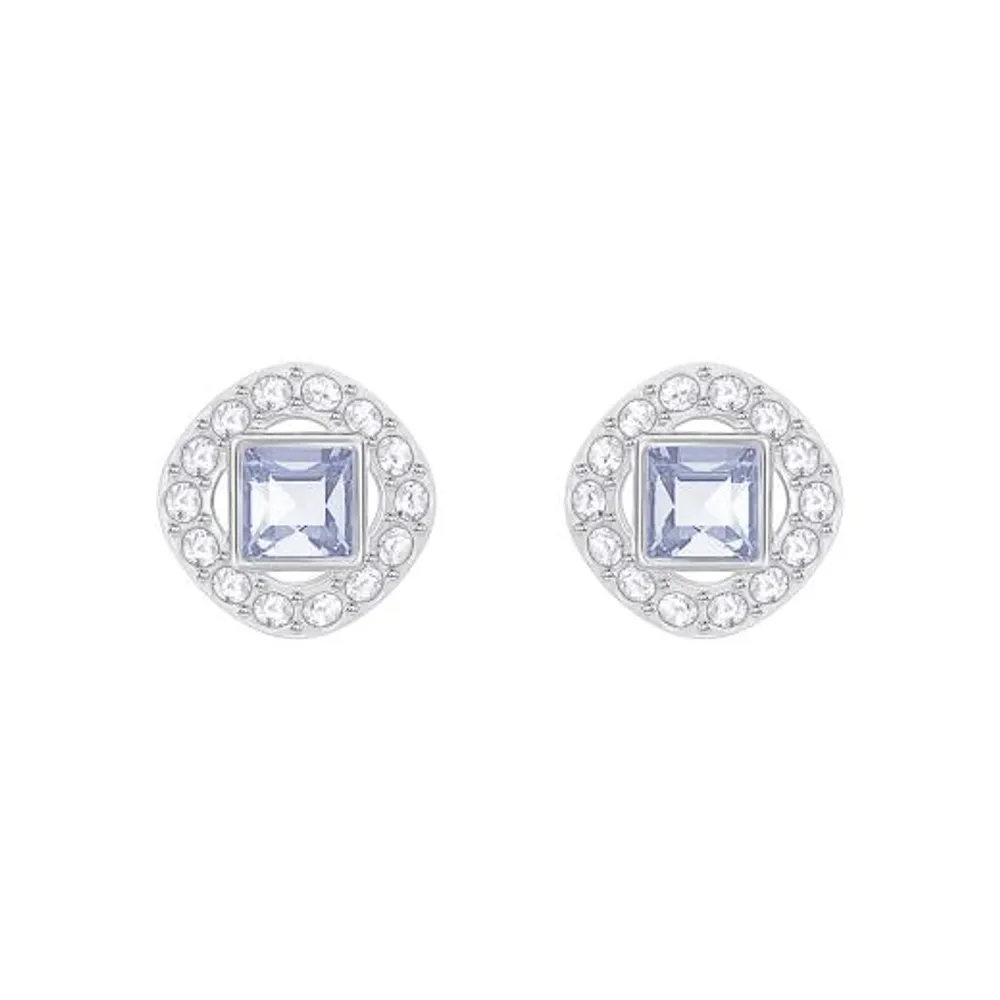 Swarovski Angelic Square Pierced Earrings