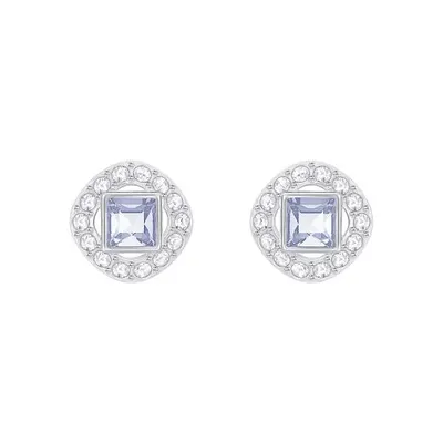 Swarovski Angelic Square Pierced Earrings