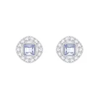 Swarovski Angelic Square Pierced Earrings