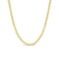 10K Yellow Gold 22" Miami Curb