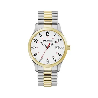 Caravelle Men's Two-Tone Watch