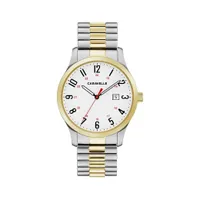 Caravelle Men's Two-Tone Watch