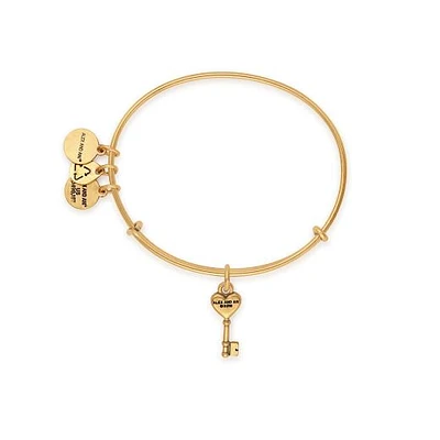 Alex and Ani Key To Love Bangle