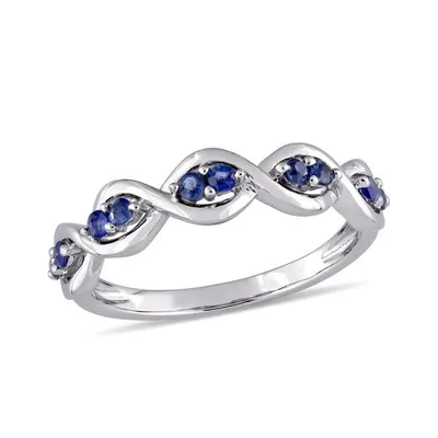 Julianna B 14K White Gold Sapphire Ring