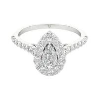 My Diamond Story 14K White Gold 1.20CTW Bridal Ring