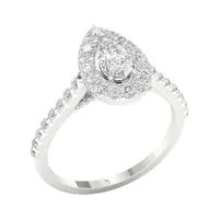 My Diamond Story 14K White Gold 1.20CTW Bridal Ring