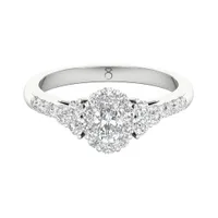 My Diamond Story 14K White Gold 0.80CTW Bridal Ring