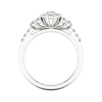 My Diamond Story 14K White Gold 0.80CTW Bridal Ring