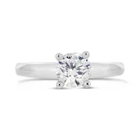 Glacier Fire 14K White Gold 1.00CT Diamond Solitaire Ring