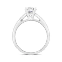 Glacier Fire 14K White Gold 1.00CT Diamond Solitaire Ring