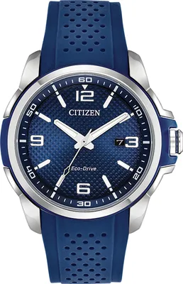 Citizen Men's Eco-Drive Blue Dial Watch