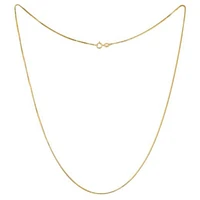 10K Yellow Gold 28" 0.90mm Box Chain