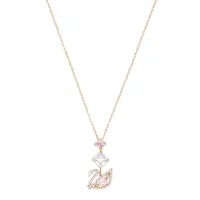 Swarovski Dazzling Swan Y Necklace