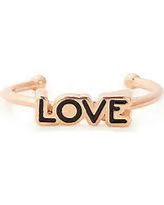 Alex and Ani 14K Rose Gold Plated Love Adjustable Ring