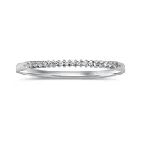 10K Gold Diamond Stackable Ring