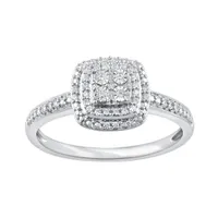 Sterling Silver 0.30CTW Diamond 3-Piece Set