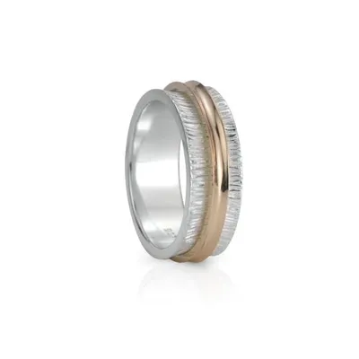 Desire Gold & Silver Ring