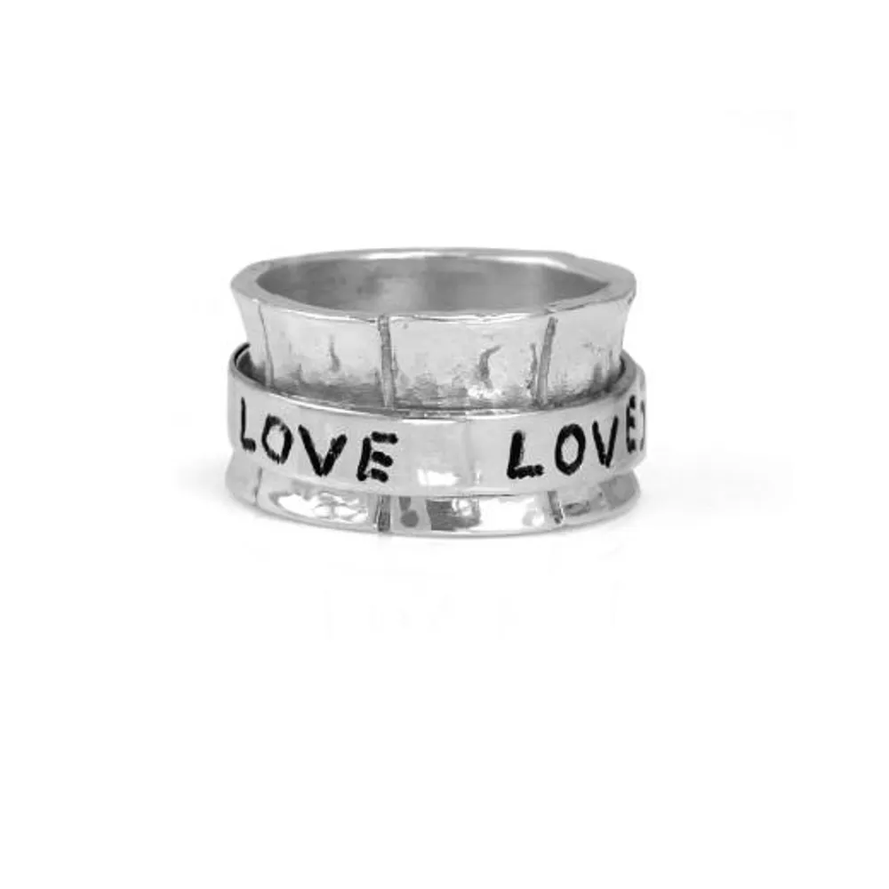 Love Sterling Silver Ring