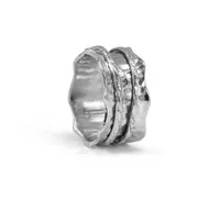 Sea Sterling Silver Ring