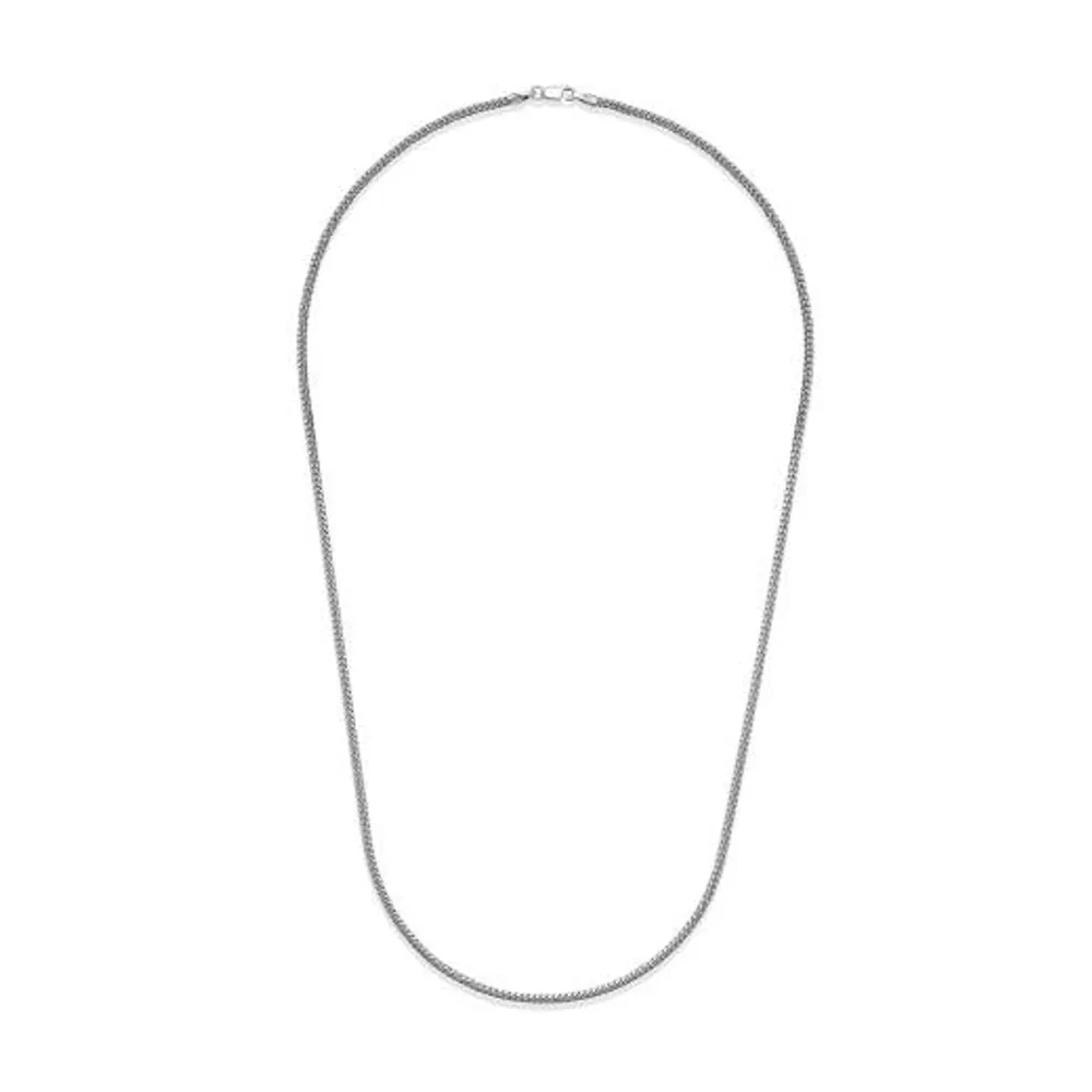 Sterling Silver 26" 3.5mm Miami Cuban Chain