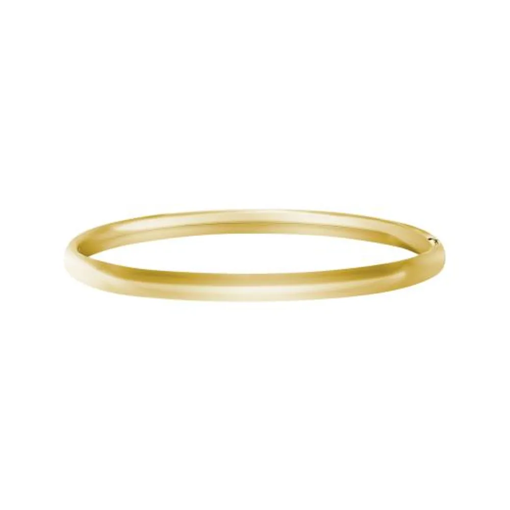 14K Yellow Gold Filled 5mm Polished Bangle